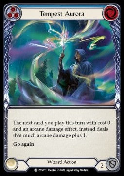Tempest Aurora (Blue) (Regular) - Dynasty (Common) [DYN-211]
