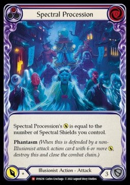 Spectral Procession (Rainbow Foil) - Dynasty (Majestic) [DYN-216]