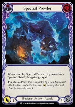 Spectral Prowler (Red) (Regular) - Dynasty (Common) [DYN-224]