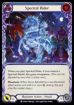Spectral Rider (Blue) (Regular) - Dynasty (Common) [DYN-229]