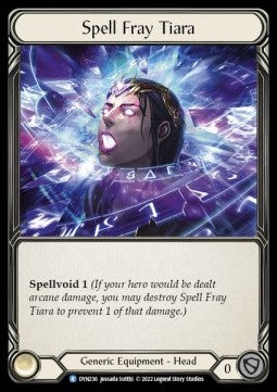Spell Fray Tiara (Cold Foil) - Dynasty (Rare) [DYN-236]