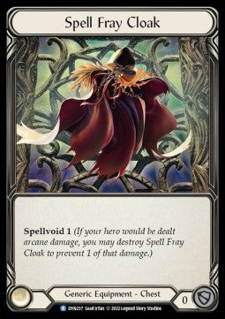 Spell Fray Cloak (Regular) - Dynasty (Rare) [DYN-237]