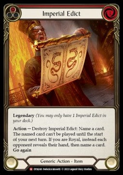 Imperial Edict (Regular) - Dynasty (Majestic) [DYN-240]