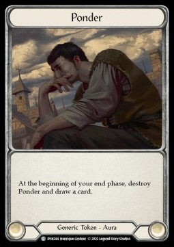 Ponder (Rainbow Foil) - Dynasty (Common) [DYN-244]