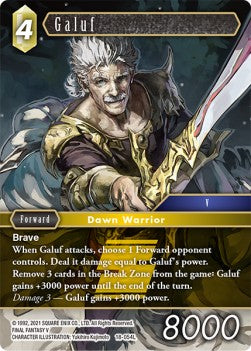Galuf (18-054) (V.1) - Resurgence of Power (Legend) [OP18-054]