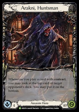 Arakni, Huntsman (Cold Foil) - Hero Promos (Promo) [HER-074]