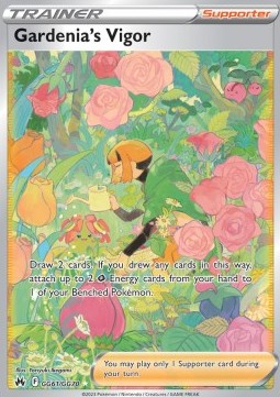 Gardenia's Vigor - Crown Zenith (Ultra Rare) [CRZ-GG61]