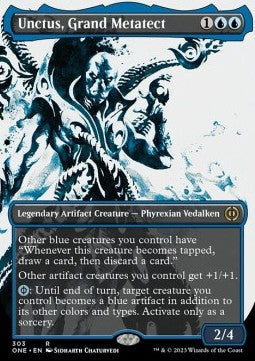 Unctus, Grand Metatect (V.1) - Phyrexia: All Will Be One: Extras (Rare) [XONE-303]