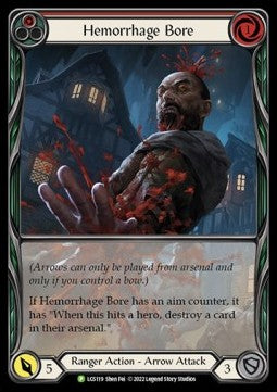 Hemorrhage Bore (Red) (Extended Art Rainbow Foil) - LGS Promos (Promo) [LGS-119]