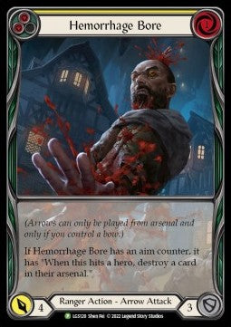 Hemorrhage Bore (Yellow) (Extended Art Rainbow Foil) - LGS Promos (Promo) [LGS-120]