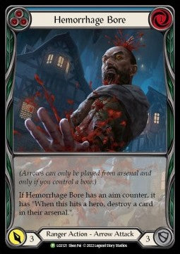 Hemorrhage Bore (Blue) (Extended Art Rainbow Foil) - LGS Promos (Promo) [LGS-121]