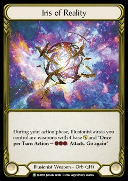 Iris of Reality (Cold Foil Golden) - FAB Promos (Promo) [FAB-098]