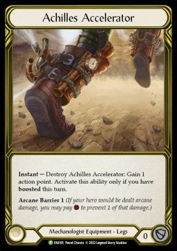 Achilles Accelerator (Cold Foil Golden) - FAB Promos (Promo) [FAB-101]