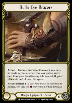 Bull's Eye Bracers (Cold Foil Golden) - FAB Promos (Promo) [FAB-102]