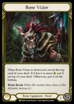 Bone Vizier (Cold Foil Golden) - FAB Promos (Promo) [FAB-106]