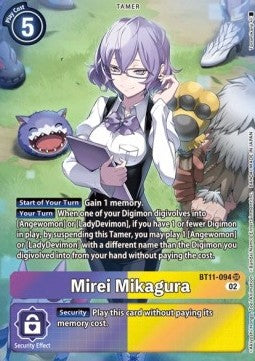 Mirei Mikagura (BT11-094) (V.2) - Dimensional Phase (Alternative Art) [BT-11-094]