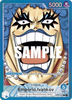 Emporio.Ivankov (OP02-049) (V.2) - Paramount War (Alternate Art) [OP02-049]