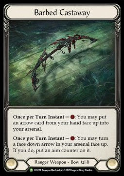 Barbed Castaway (Cold Foil) - LGS Promos (Promo) [LGS-129]