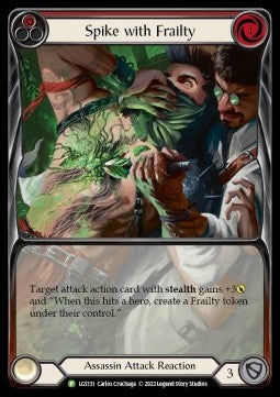 Spike with Frailty (Extended Art Rainbow Foil) - LGS Promos (Promo) [LGS-131]