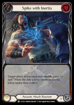 Spike with Inertia (Extended Art Rainbow Foil) - LGS Promos (Promo) [LGS-132]