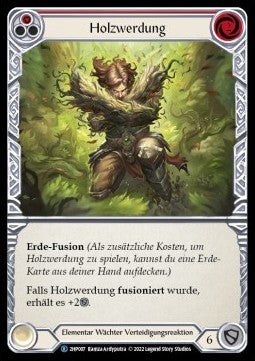 Turn Timber (Red) (Regular) - History Pack 2 - Black Label (Rare) [2HP-BL-007]