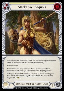 Strength of Sequoia (Yellow) (Regular) - History Pack 2 - Black Label (Common) [2HP-BL-023]
