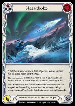 Blizzard Bolt (Red) (Regular) - History Pack 2 - Black Label (Common) [2HP-BL-035]