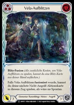 Vela Flash (Blue) (Regular) - History Pack 2 - Black Label (Common) [2HP-BL-072]