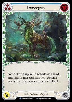 Evergreen (Blue) (Regular) - History Pack 2 - Black Label (Rare) [2HP-BL-088]