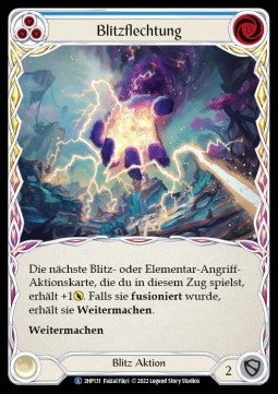 Weave Lightning (Blue) (Regular) - History Pack 2 - Black Label (Rare) [2HP-BL-131]