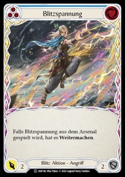Lightning Surge (Blue) (Regular) - History Pack 2 - Black Label (Common) [2HP-BL-140]
