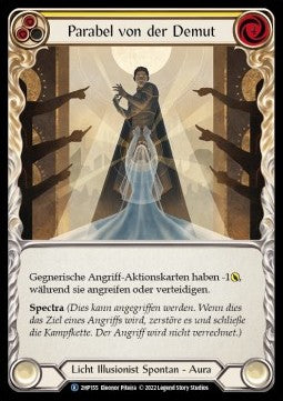 Parable of Humility (Regular) - History Pack 2 - Black Label (Rare) [2HP-BL-155]
