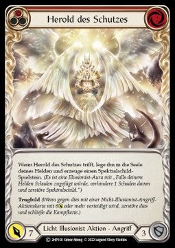 Herald of Protection (Red) (Regular) - History Pack 2 - Black Label (Common) [2HP-BL-158]