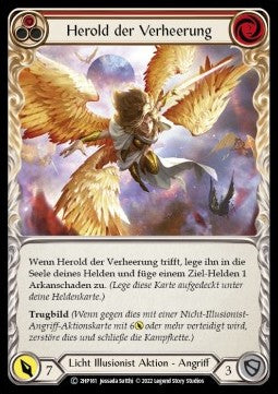 Herald of Ravages (Red) (Regular) - History Pack 2 - Black Label (Common) [2HP-BL-161]