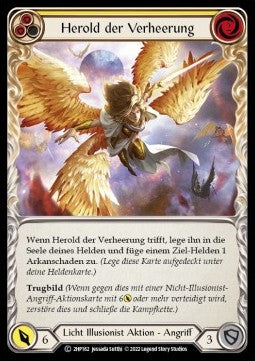 Herald of Ravages (Yellow) (Regular) - History Pack 2 - Black Label (Common) [2HP-BL-162]