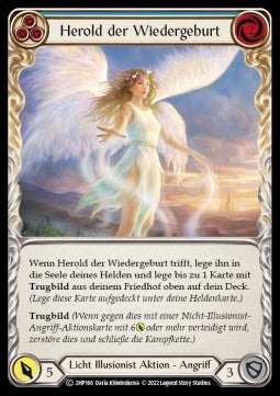 Herald of Rebirth (Blue) (Regular) - History Pack 2 - Black Label (Common) [2HP-BL-166]