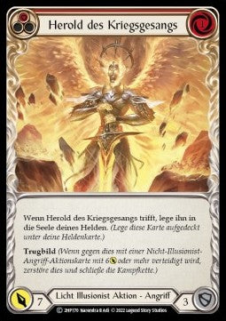 Wartune Herald (Red) (Regular) - History Pack 2 - Black Label (Common) [2HP-BL-170]