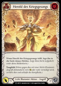 Wartune Herald (Blue) (Regular) - History Pack 2 - Black Label (Common) [2HP-BL-172]