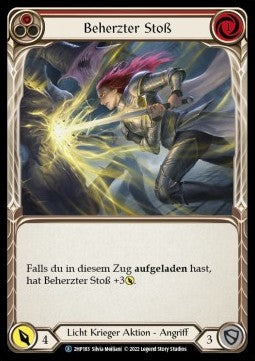 Valiant Thrust (Red) (Regular) - History Pack 2 - Black Label (Rare) [2HP-BL-183]