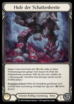 Hooves of the Shadowbeast (Regular) - History Pack 2 - Black Label (Common) [2HP-BL-219]