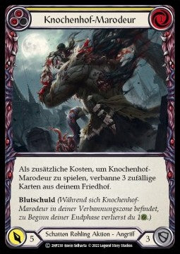 Boneyard Marauder (Yellow) (Regular) - History Pack 2 - Black Label (Common) [2HP-BL-230]