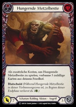 Hungering Slaughterbeast (Red) (Regular) - History Pack 2 - Black Label (Common) [2HP-BL-238]