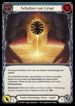 Shadow of Ursur (Regular) - History Pack 2 - Black Label (Majestic) [2HP-BL-247]