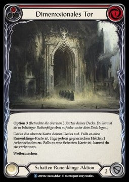 Dimenxxional Gateway (Red) (Regular) - History Pack 2 - Black Label (Rare) [2HP-BL-252]