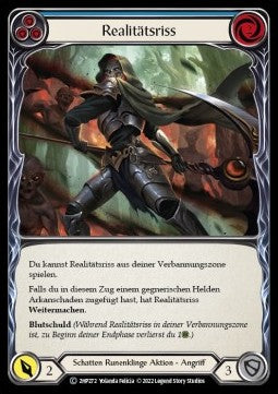 Rip Through Reality (Blue) (Regular) - History Pack 2 - Black Label (Common) [2HP-BL-272]