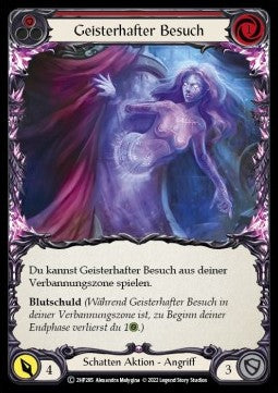 Ghostly Visit (Red) (Regular) - History Pack 2 - Black Label (Common) [2HP-BL-285]