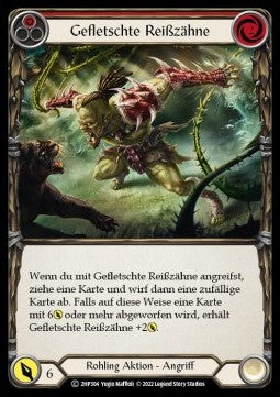 Bare Fangs (Red) (Regular) - History Pack 2 - Black Label (Common) [2HP-BL-304]