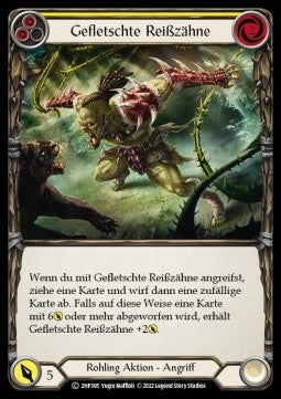 Bare Fangs (Yellow) (Regular) - History Pack 2 - Black Label (Common) [2HP-BL-305]
