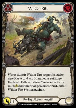 Wild Ride (Blue) (Regular) - History Pack 2 - Black Label (Common) [2HP-BL-309]