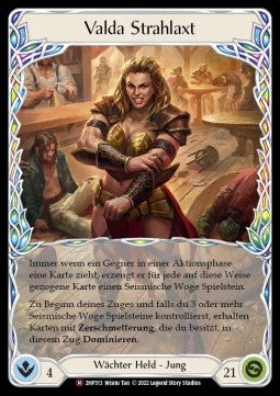 Valda Brightaxe (Regular) - History Pack 2 - Black Label (Majestic) [2HP-BL-313]